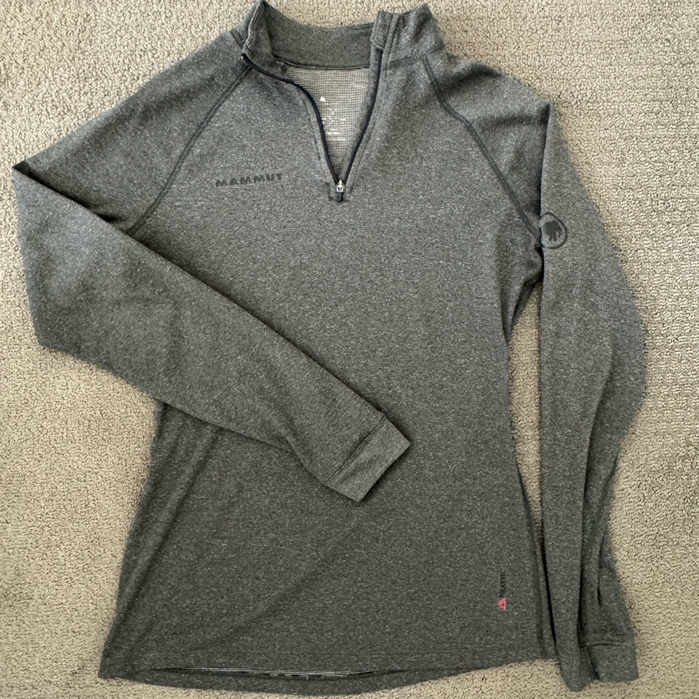 Mammut women’s quarter-zip jacket (size small)